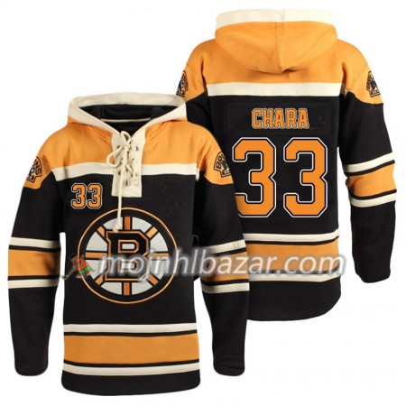 Dresovi Boston Bruins Zdeno Chara 33 Crna Hoodie Sawyer - Muške Dresovi Boston Bruins Zdeno Chara 33 Crna Hoodie Sawyer - Muške
